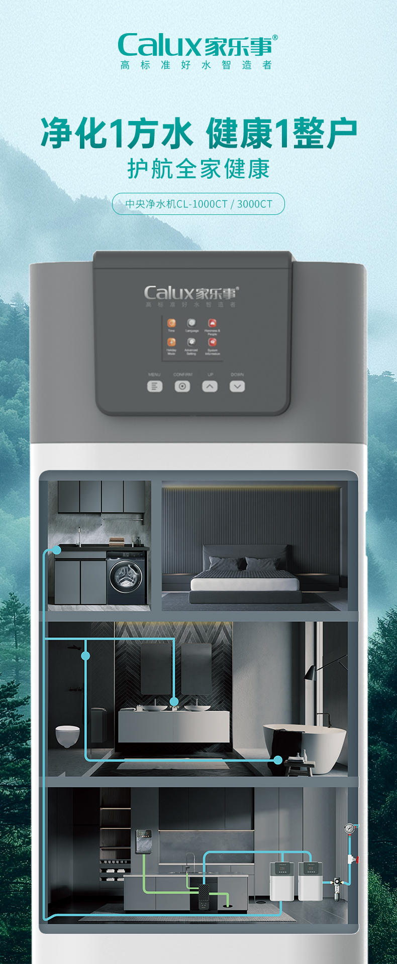 家樂事中央凈水器