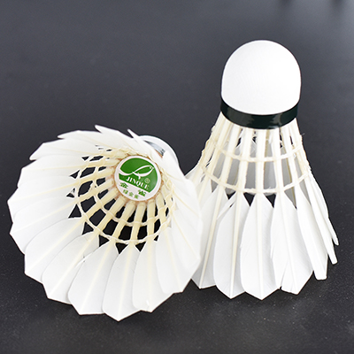 Goose Feather Green JINQUE Badminton Shuttlecock