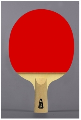 ITTF rubber wood table tennis racket